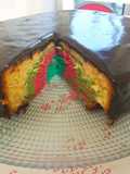 Bizcocho de colores