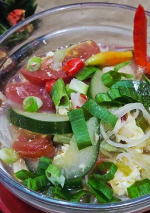 Foto resep 166》Mie Soun Timun