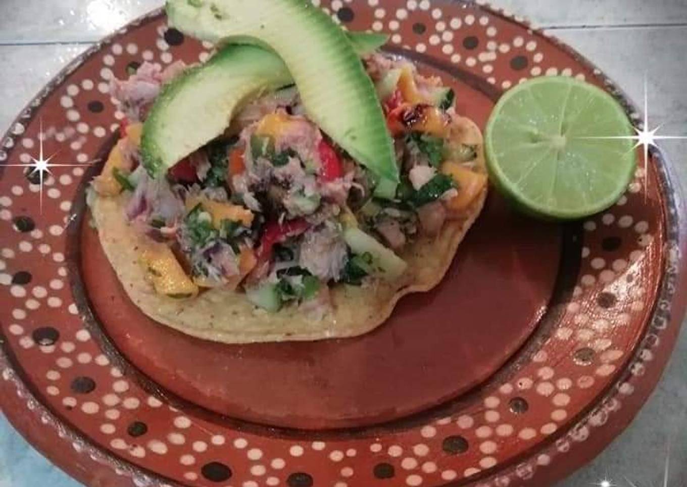 Ensalada de atún con mango 🐟🥗