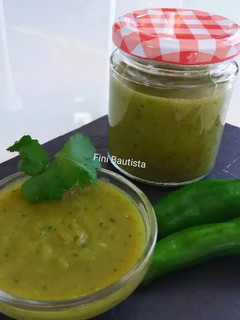 Una foto de Salsa verde para enchilada (tomatillos)