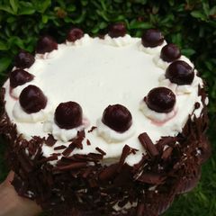 A picture of Perfect Black Forest Gateau.