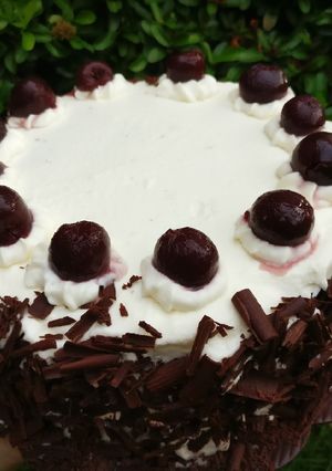 A picture of Perfect Black Forest Gateau.