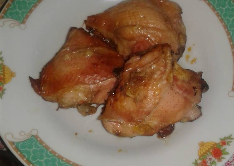 Resep Ayam oven simple yang Lezat