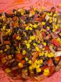 Corn & black bean salad