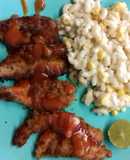 Camarones empanizados