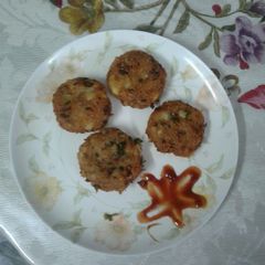 A picture of Poha cutlets.