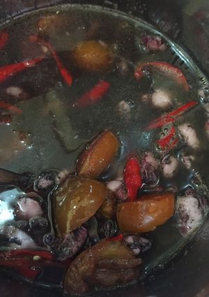 Foto resep Tumis cumi hitam
