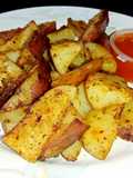 Potato Wedges dengan Bumbu Kearifan Lokal