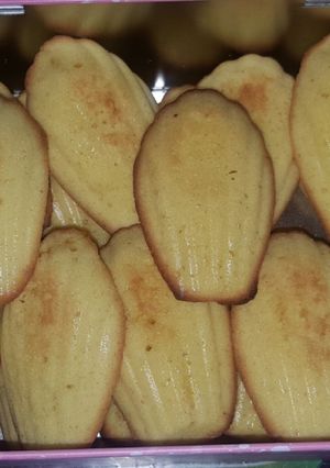 Una foto de Madeleines, ríquisimas magdalenas francesas