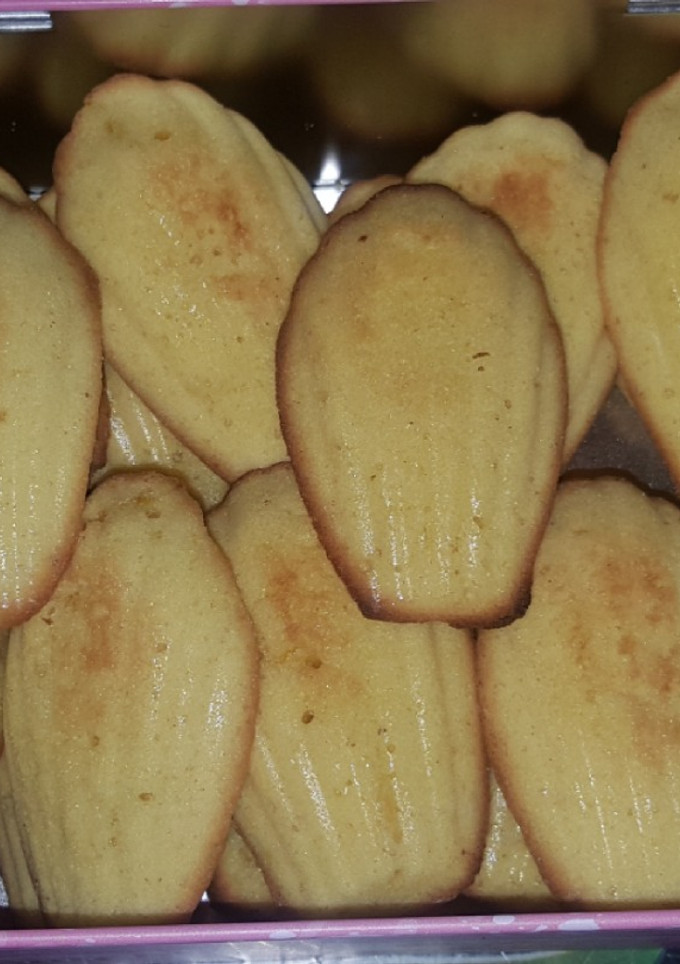 Una foto de Madeleines, ríquisimas magdalenas francesas