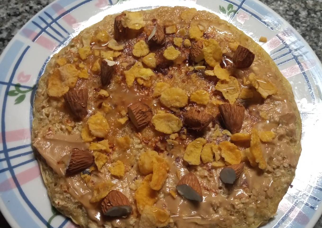 "Pancake" de avena, súper sano y rico