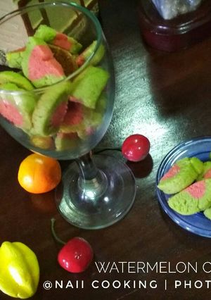 Foto resep Watermelon Cookies