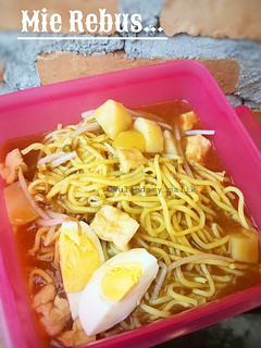 Foto resep Mie rebus medan