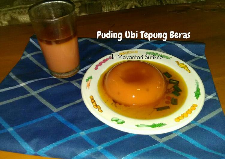 Puding Ubi Tepung Beras #pr_olahantepungberas