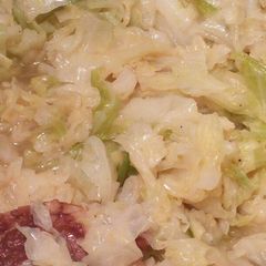A picture of Simmering Cabbage.