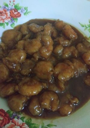 Foto resep Menu sahur H1 Udang tepung saus tiram