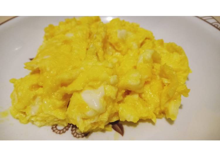 Resep Scrambled Egg Terenak (Scrambled Egg Mc* lewat deh) Jadi, Lezat