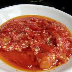 รูปของ Sambal cabe merah padang