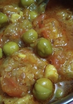A picture of Matar Soyabean.