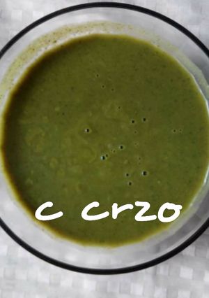 Una foto de Sopa de ortigas