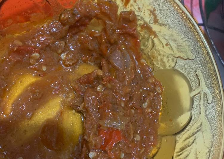 Sambal terasi vegetarian