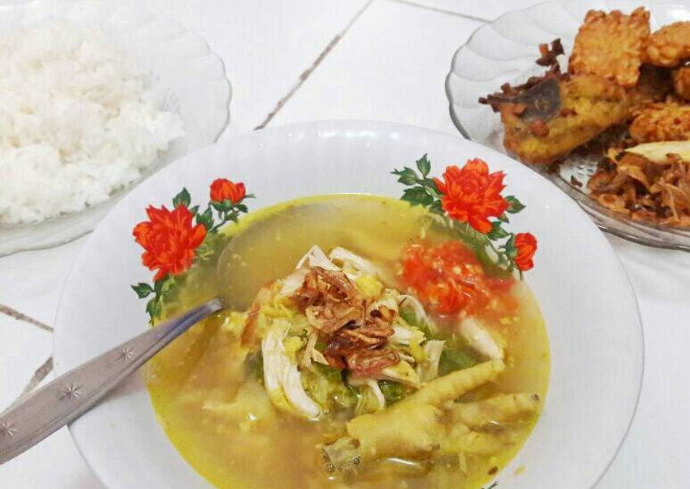 Soto ayam bening