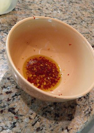 Una foto de Salsa picante (a base de aceite)