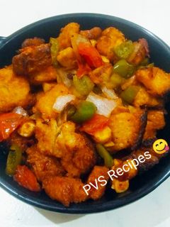 ब्रेड चिली (bread chilli recipe in marathi) रेसिपी चे मुख्य फोटो 