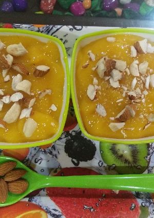 A picture of Pulpy Mango Smoothie.