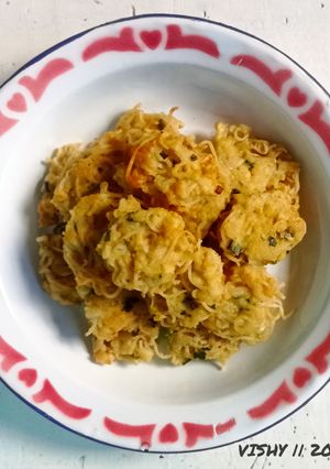 Foto resep 95. Bakwan Tahu Mie Gelas