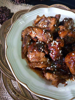 Foto resep Ayam Lada Hitam Ceu Ni