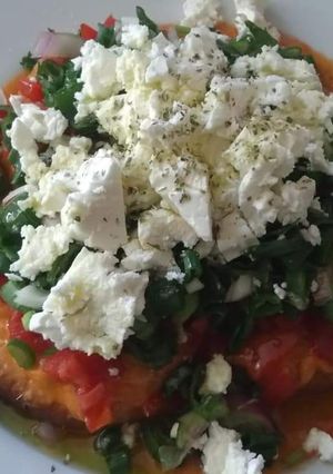 O poză a rețetei #calendar Salată cretană Dakos (ντάκος) 🇬🇷.