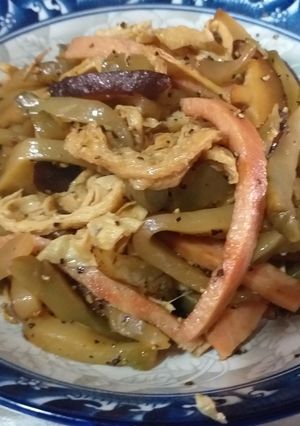 炸菜素肉絲*萍姊 的食譜成品照片