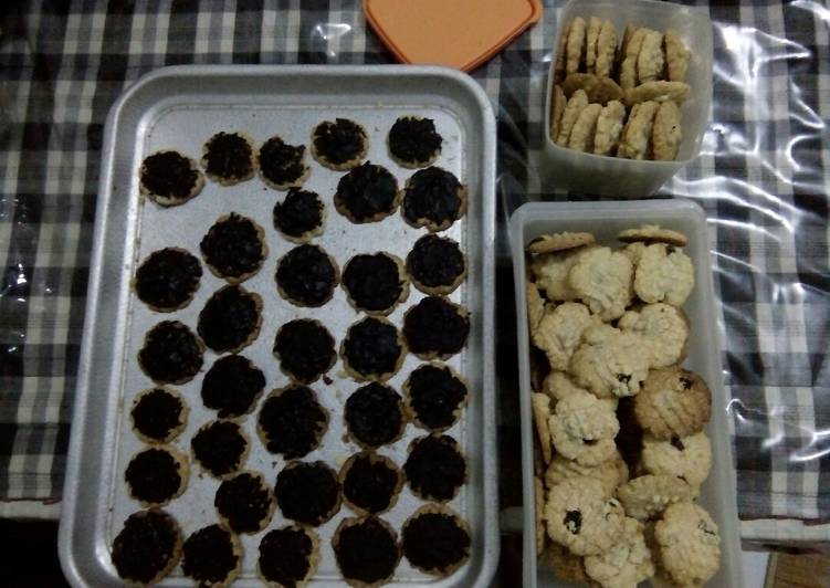 Resep Havermout / Oatmeal Cookies Anti Gagal