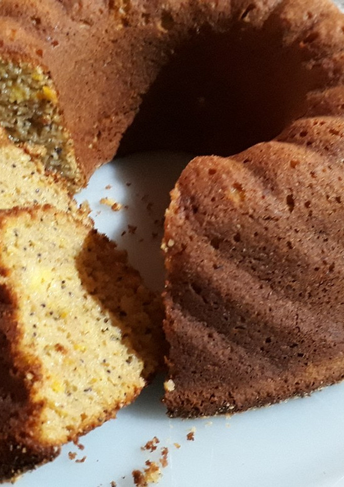 Una foto de Budín integral de naranja
