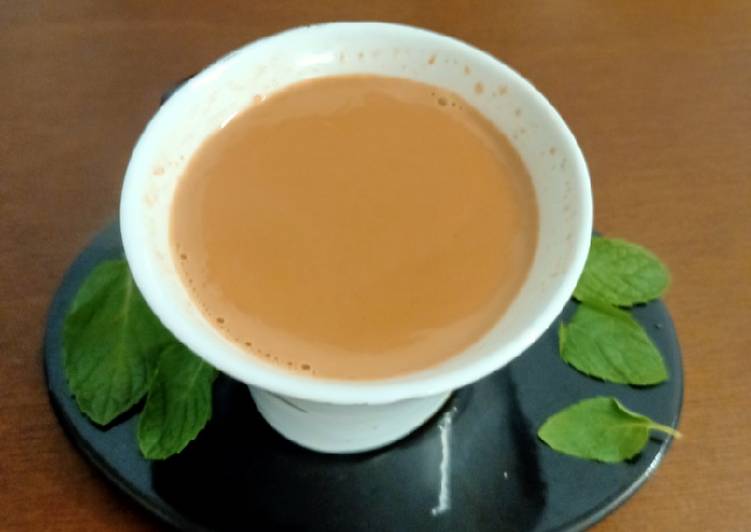 Recipe of Any-night-of-the-week Pudina Adrak Chai