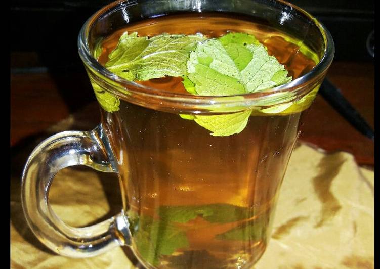 Cara Gampang Membuat Teh Daun Pepper mint (Pepper mint tea) yang Menggugah Selera