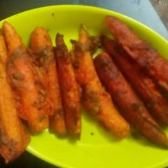 A picture of Baby corn fritters.