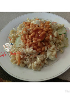 A picture of Macaroni salad.