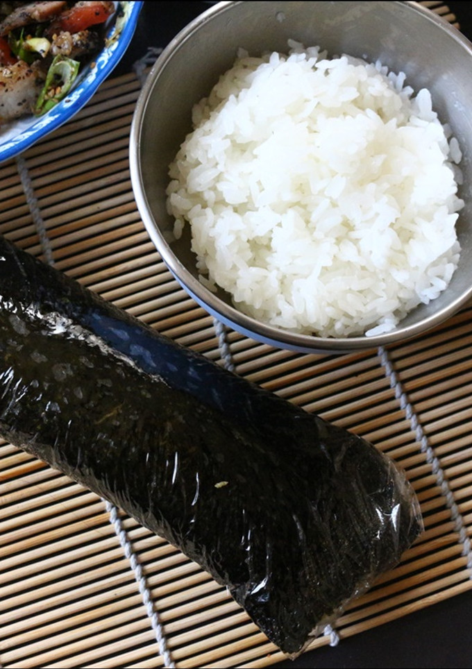 手握便當（泡菜燒肉） 的食譜成品照片