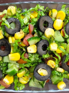 A picture of Continental diet salad.
