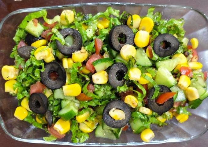 Continental diet salad Recipe