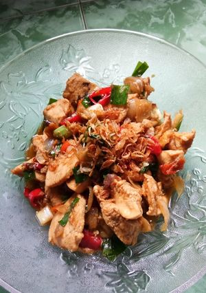 Foto resep Ayam mentega lada hitam