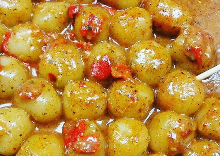 Tuesday Fresh Baby potato curry