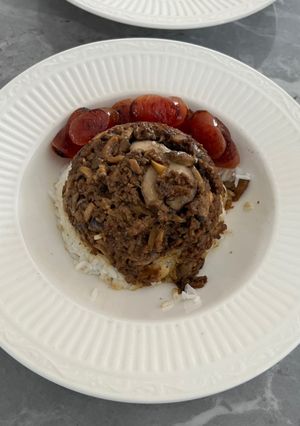 Foto resep Nasi Tim Sapi