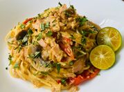 A picture of laksa paste