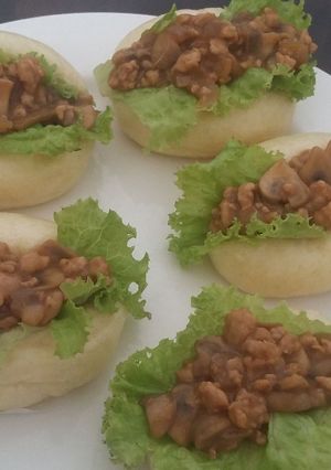 Foto resep Bakpao Kempit Ayam Jamur