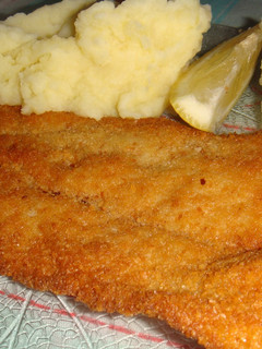Una foto de Milanesas de merluza