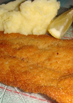 Una foto de Milanesas de merluza