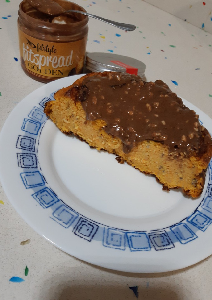 Una foto de Tarta zanahoria-crocanti Fit